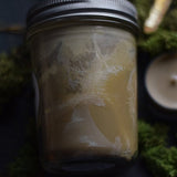 Fallen Giants -- Firewood, Musk, & Pine -- 8 oz. Handmade Soy Candle