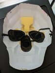 Altered Art - Homage to Edgar Allan Poe - wearable skull mask