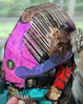 Altered Art - Homage to Edgar Allan Poe - wearable skull mask