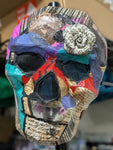 Altered Art - Homage to Edgar Allan Poe - wearable skull mask