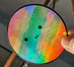 Planet Pebbles 3" Holographic Sticker