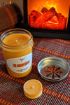 Ember -- Smoky Cedarwood w/ a touch of Red Hot Cinnamon -- 8 oz. Handmade Soy Candle